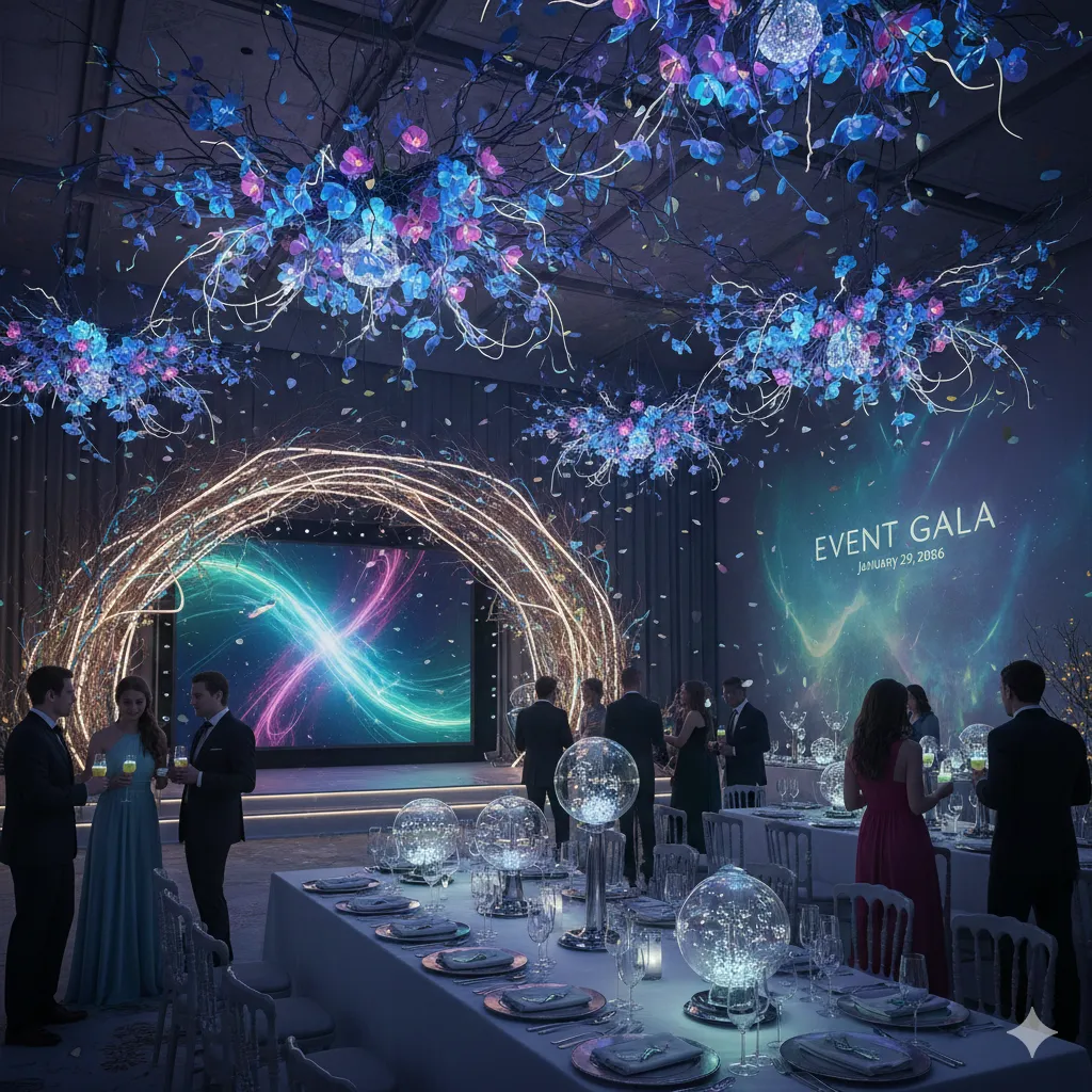 Creatieve decoratie voor evenementen